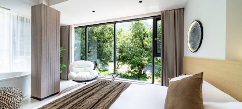 云栖柠檬·环山观景·漂流溯溪·亲子水畔小苑(月亮湾风景区店)图片