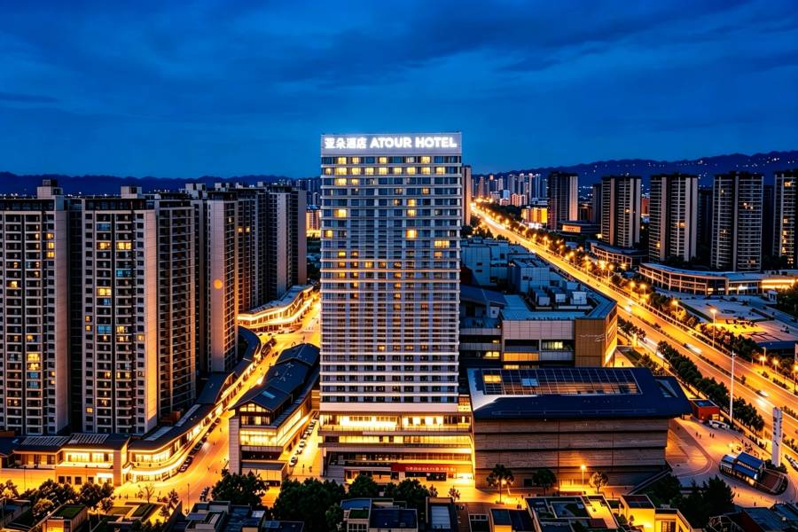 宜賓五糧液生態園吾悦廣場亞朵酒店