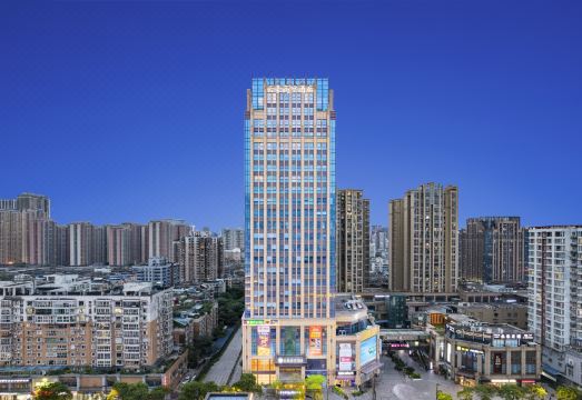 成都云豪高空酒店（金牛万达梁家巷地铁站店）外景图