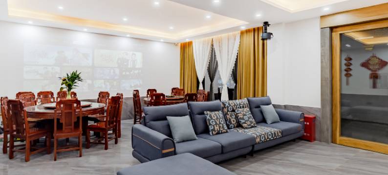 宏村青瓦蓝筑客栈图片