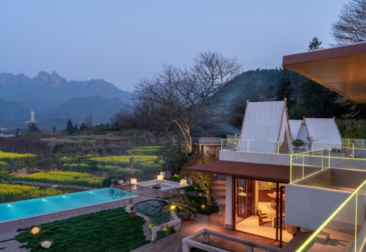 远山近佛·九华山半亩花田民宿外景图