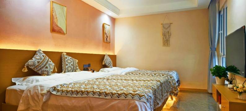 特克斯悠然小筑民宿(八卦城店)图片