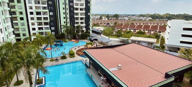 Manhattan PoolView 3bedroom suite Netflix |  Ipoh Station18图片
