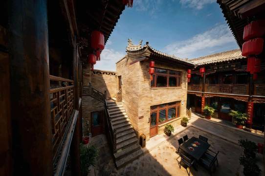平遥红灯笼会馆(平遥古城景区市楼店)图片