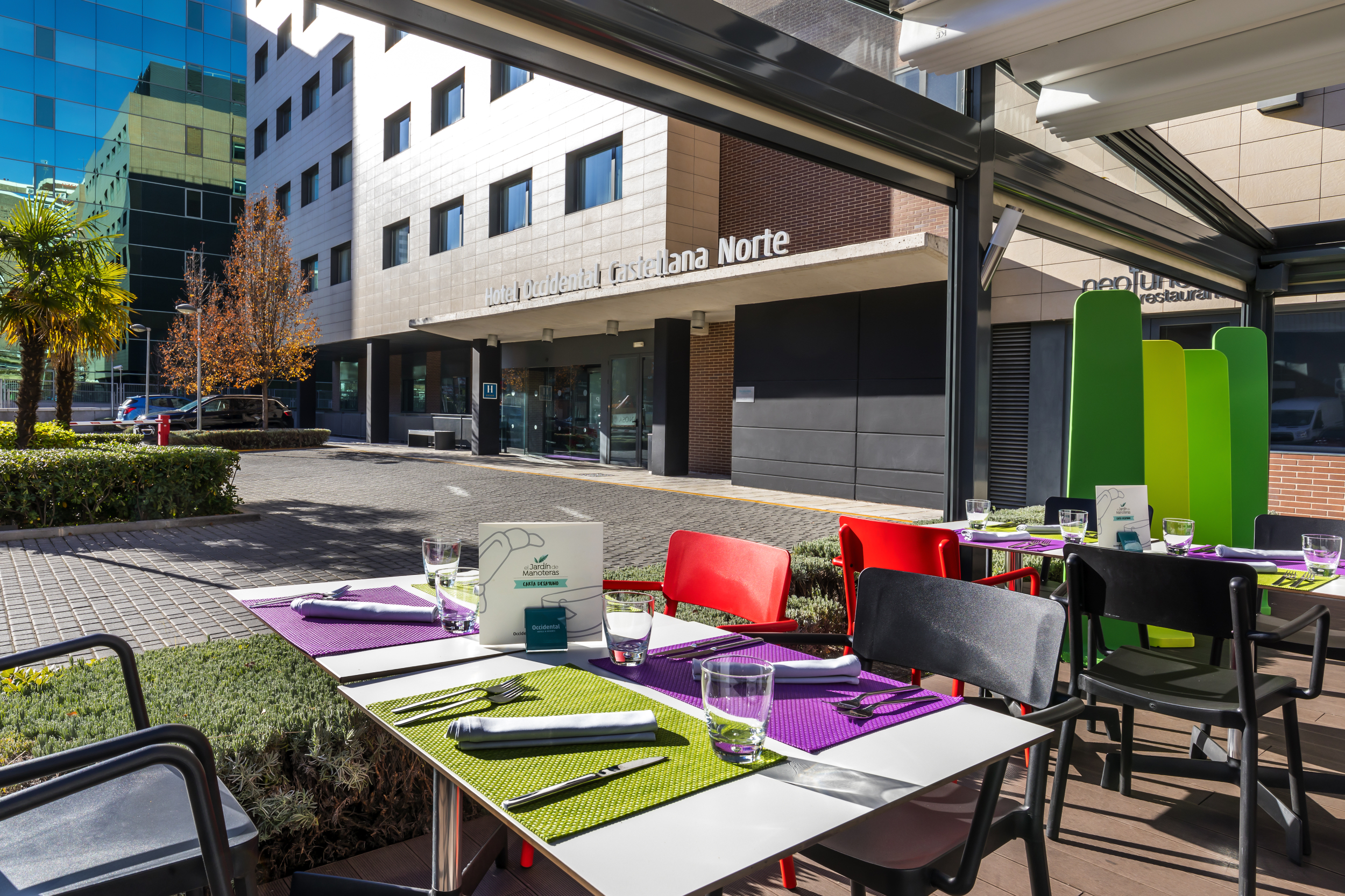 Hotel Zentral Castellana Norte Over view