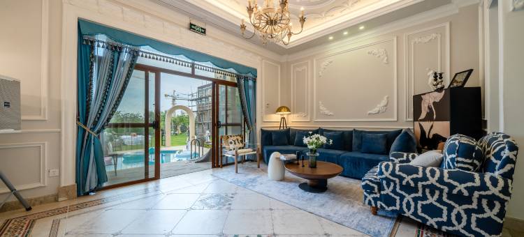 东山海蓝蓝温泉泳池度假别墅图片