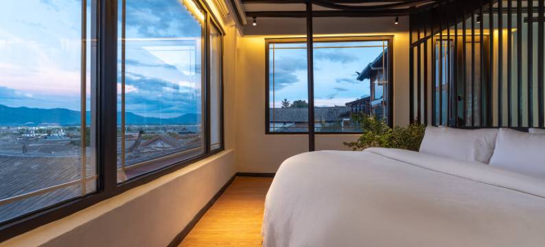 丽江古城·半山无喧境全景美宿(大水车店)图片