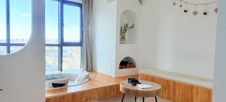 夕岚高空观景民宿(廊坊万达广场店)图片