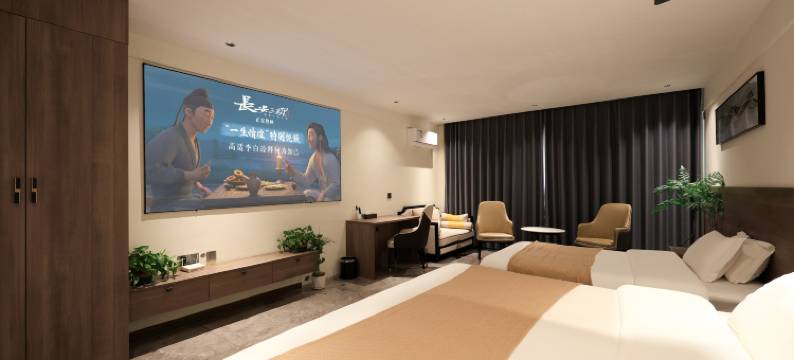 云端·澜居高空河景丨HighAltitude民宿(延吉延边大学网红墙店)图片