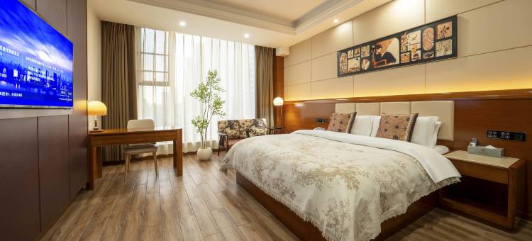 纽宾凯爱优智能酒店(武汉金融港北站地铁站店)图片