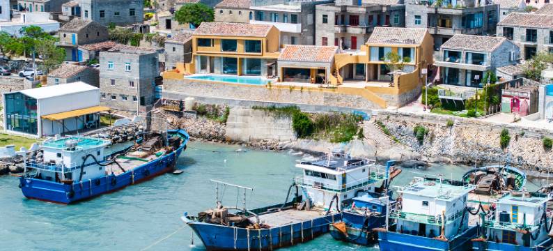 仟里Stay Cluster . 泳池落日海景民宿图片