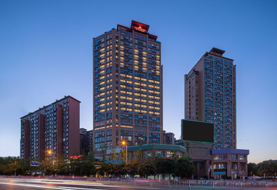长沙梅溪湖浩枫温德姆酒店外景图