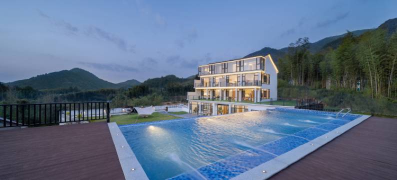 安吉坡上·春晓星空泳池Rustic Luxury美宿(龙王山峡谷漂流店)图片