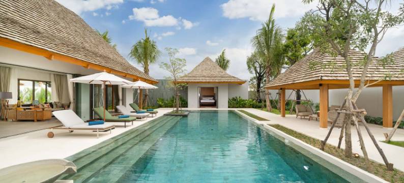 普吉岛安禅热带风情4卧泳池别墅(Phuket Anchan Tropicana 4 Bedroom Pool Villa)图片