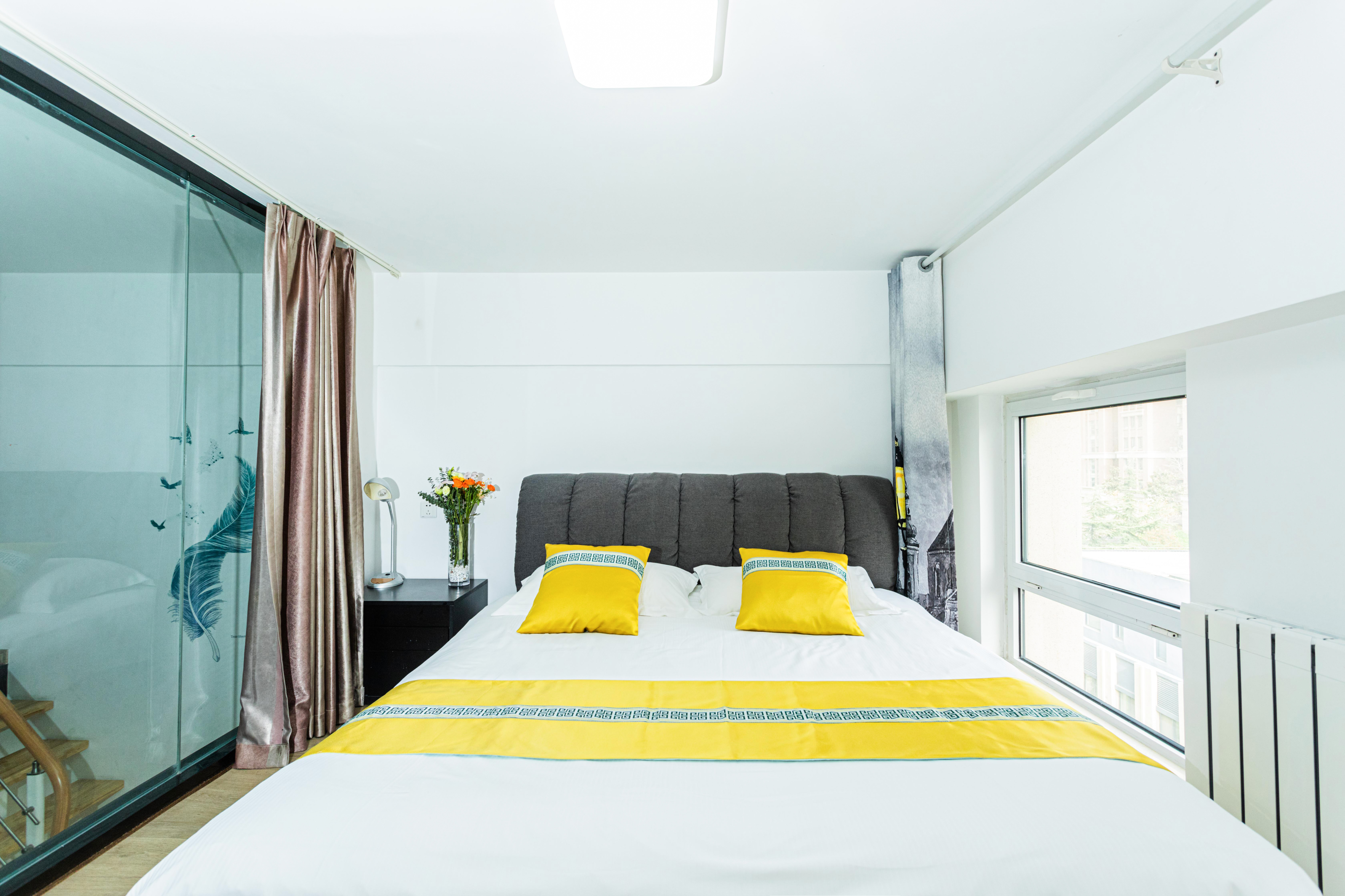 Muen LOFT Light Luxury Apartment (Qingdao North Railway Station Yongnian Road Subway Station) Over view