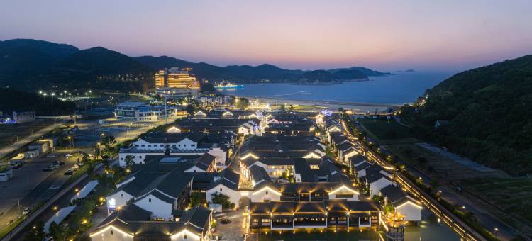 象山半边山观堂图片