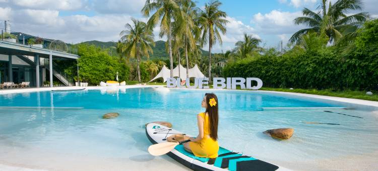 万宁青鸟逸筑 Blue Bird·无边泳池 ins 风设计师海墅(日月湾店)图片