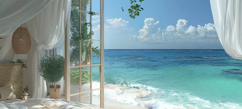 蓝半·日落海景公寓(万科双月湾三期店)图片