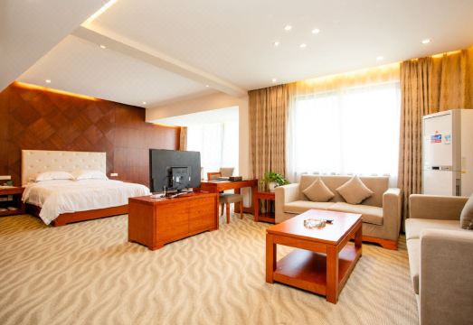 武义牛角山庄外景图