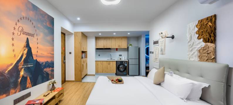 浮生一宅套房酒店公寓(339天府熊猫塔红星桥地铁站店)图片