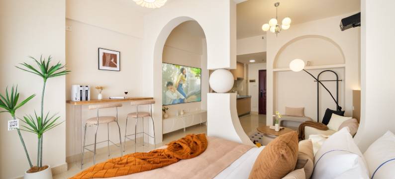 悦见美佳精品公寓(绿岛湖地铁站店)图片