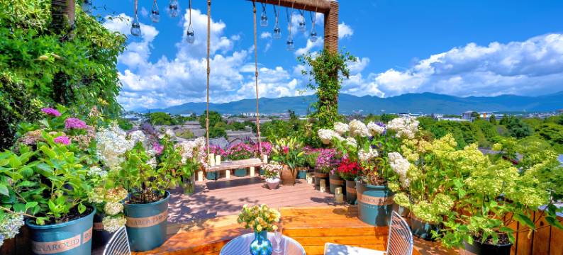 丽江慕云堂观景客栈图片