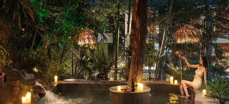 洞天府邸·双龙洞竹筏溯溪私汤度假酒店图片