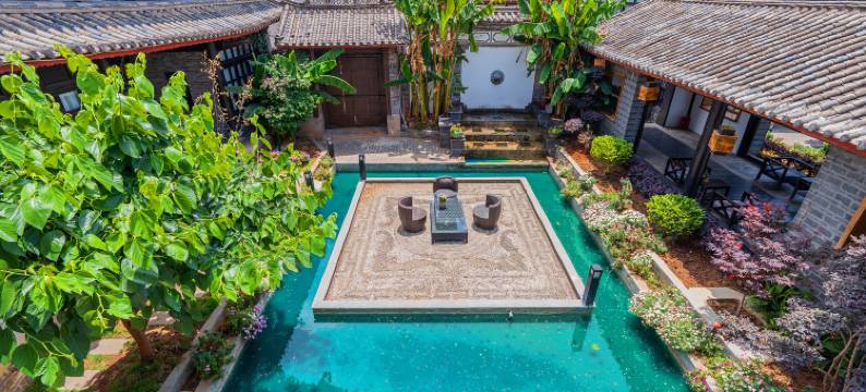 S.erenely·海棠湾|270°雪山观景|枕山溪谷花园美墅(束河古镇)图片