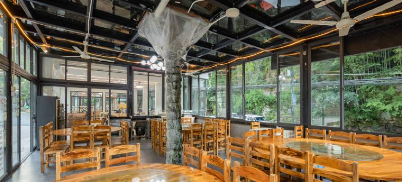 桐庐白云源枫林春水图片