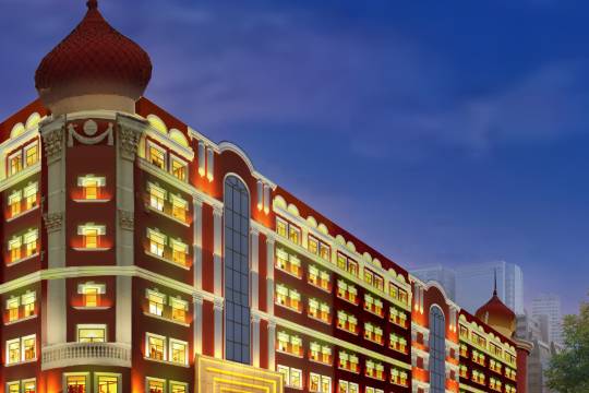 哈爾濱君逸·庭院美景酒店(中央大街索菲亞教堂店)