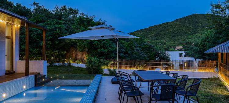 花筑·乌托邦·露天泳池度假院落集群居(北京八达岭店)图片