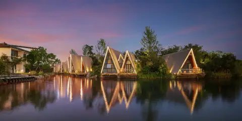 婺女洲度假區五顯財神島輕奢酒店