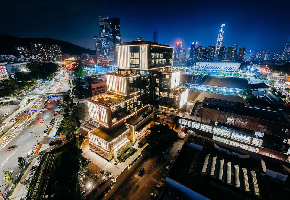 深圳五洲体育中心酒店外景图