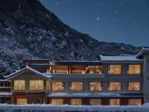 九寨沟丨暮山映雪·悬岸方舟Sukoon Village