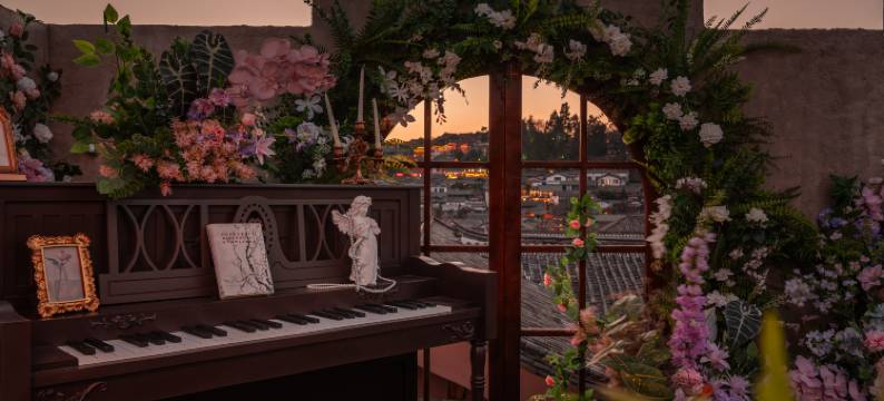 雲曼Sky Cloud 静聆听|观景花园美宿(丽江古城大水车店)图片