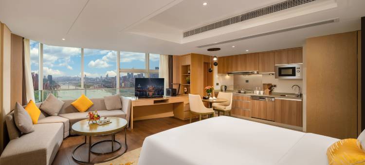 重庆南滨路万达安柏酒店图片