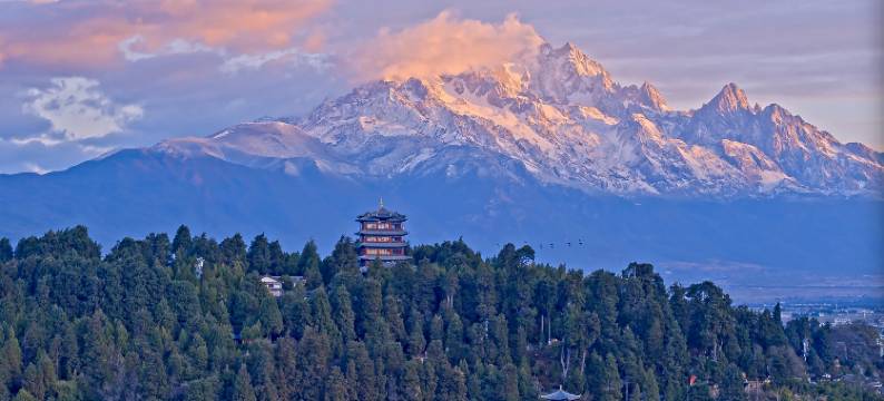 山念·观雪山|聆感森氧holiday villa(丽江古城大水车店)图片