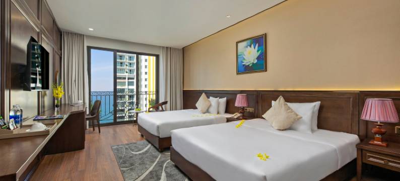 岘港金莲酒店 - 屋顶酒吧海景(Golden Lotus Hotel Da Nang - Rooftop Bar Sea View)图片