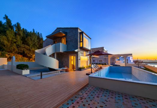 Pingtan Windmill Port · Sea View Luxury Resort Homestay over view