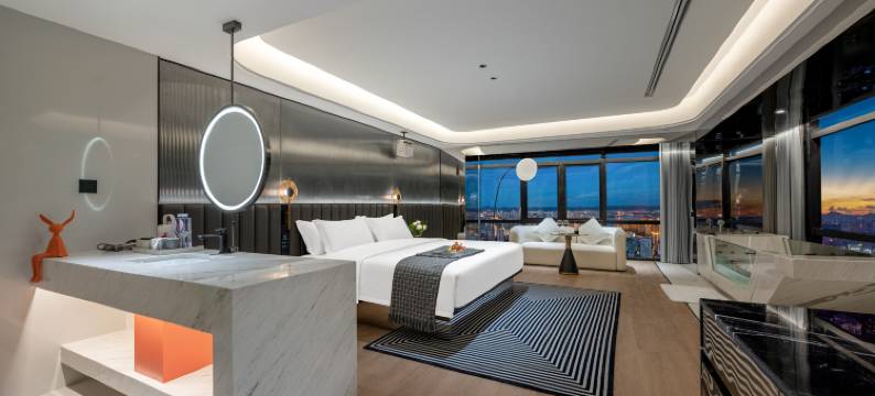 Sky·云际51高空江景度假酒店(重庆奥体中心龙湖时代天街店)图片