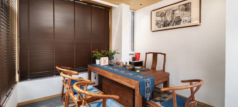 叁笙·云陌Couryard·设计师山景民宿(石板岩太行大峡谷店)图片