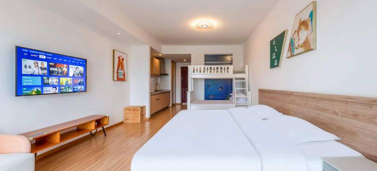 华贸·一海一夏海景公寓(蔚蓝海岸店)图片