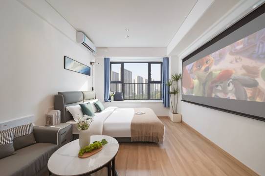 南京逸轩影院民宿(江北山姆青奥体育公园体育馆店)