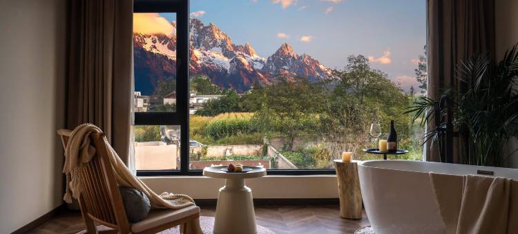 云渡·日照金山|Forest Oxygen Bar观景美宿(白沙古镇店)图片