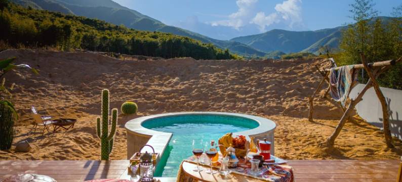 莫干山大墅下·溯溪泳池鸣沙温泉度假美宿图片