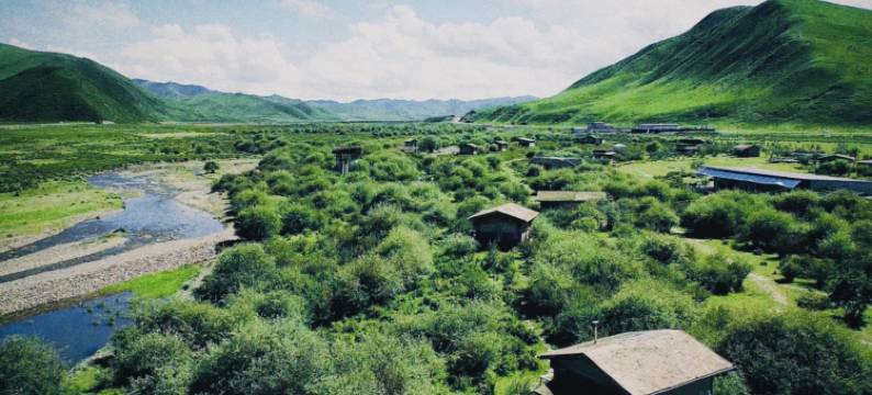 夏河桑青营地图片