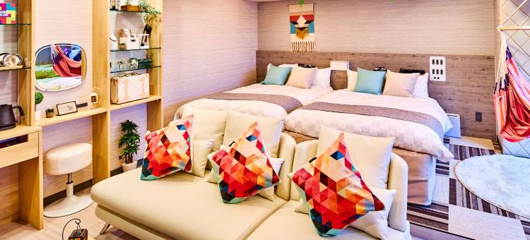 新宿露营店 巴厘安度假酒店(仅限成人)(Hotel BaliAn Resort Shinjuku Glamping - Adult Only)图片