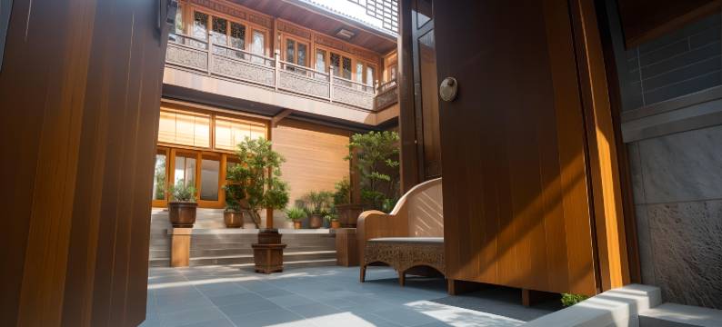 枕畔・忆和顺・水榭天井丨传承古院・180°花园观景美宿(和顺古镇店)图片