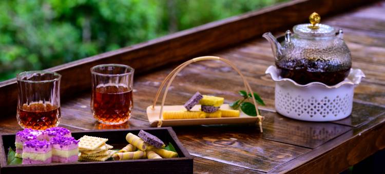 景迈山古茶林仙贡家院子观云海客栈图片