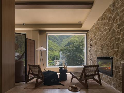 依山竹子·Boilingteaaroundthefirel·度假美墅(月亮湾风景区店)图片